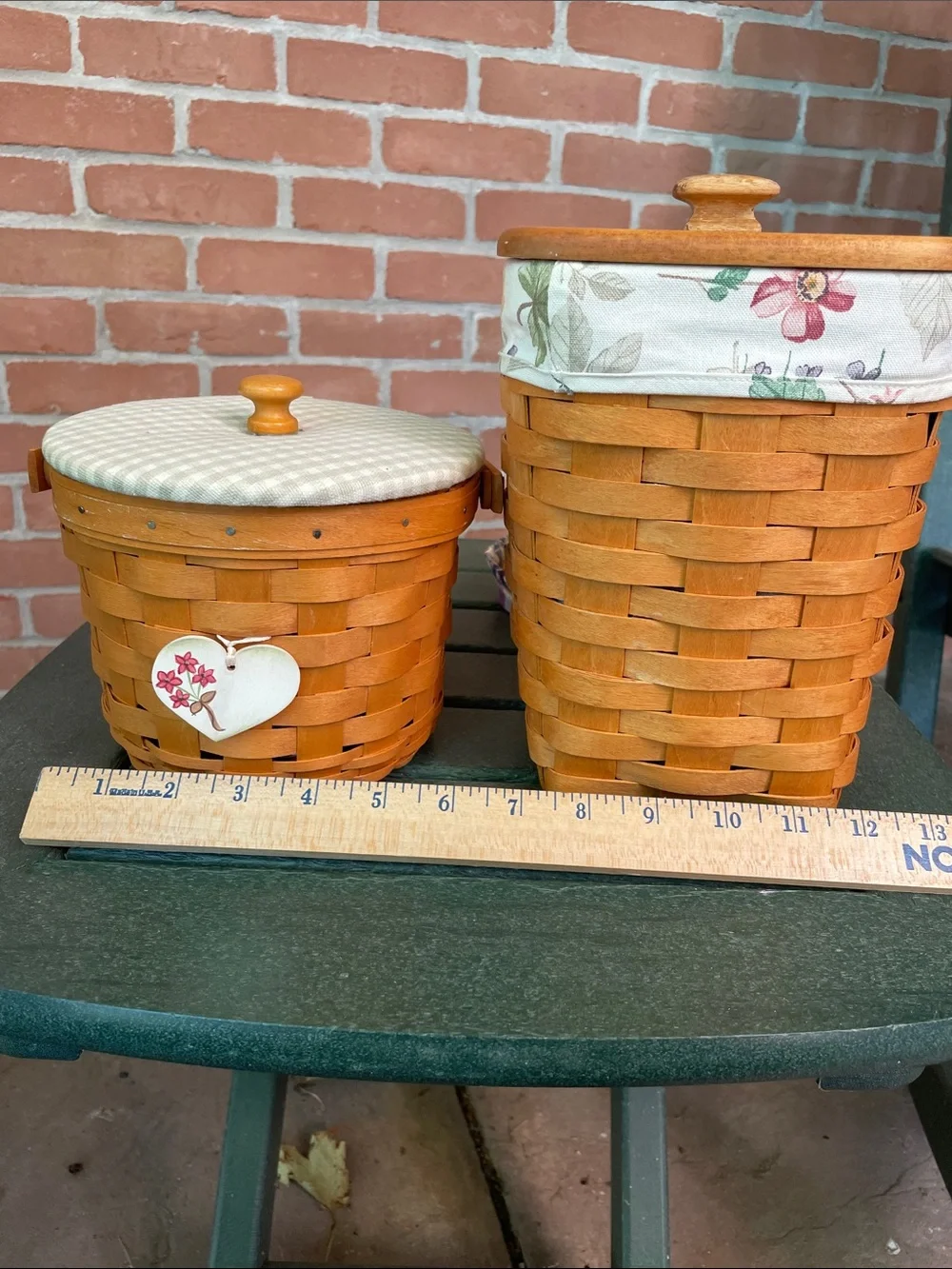 Longaberger Baskets lot of 3